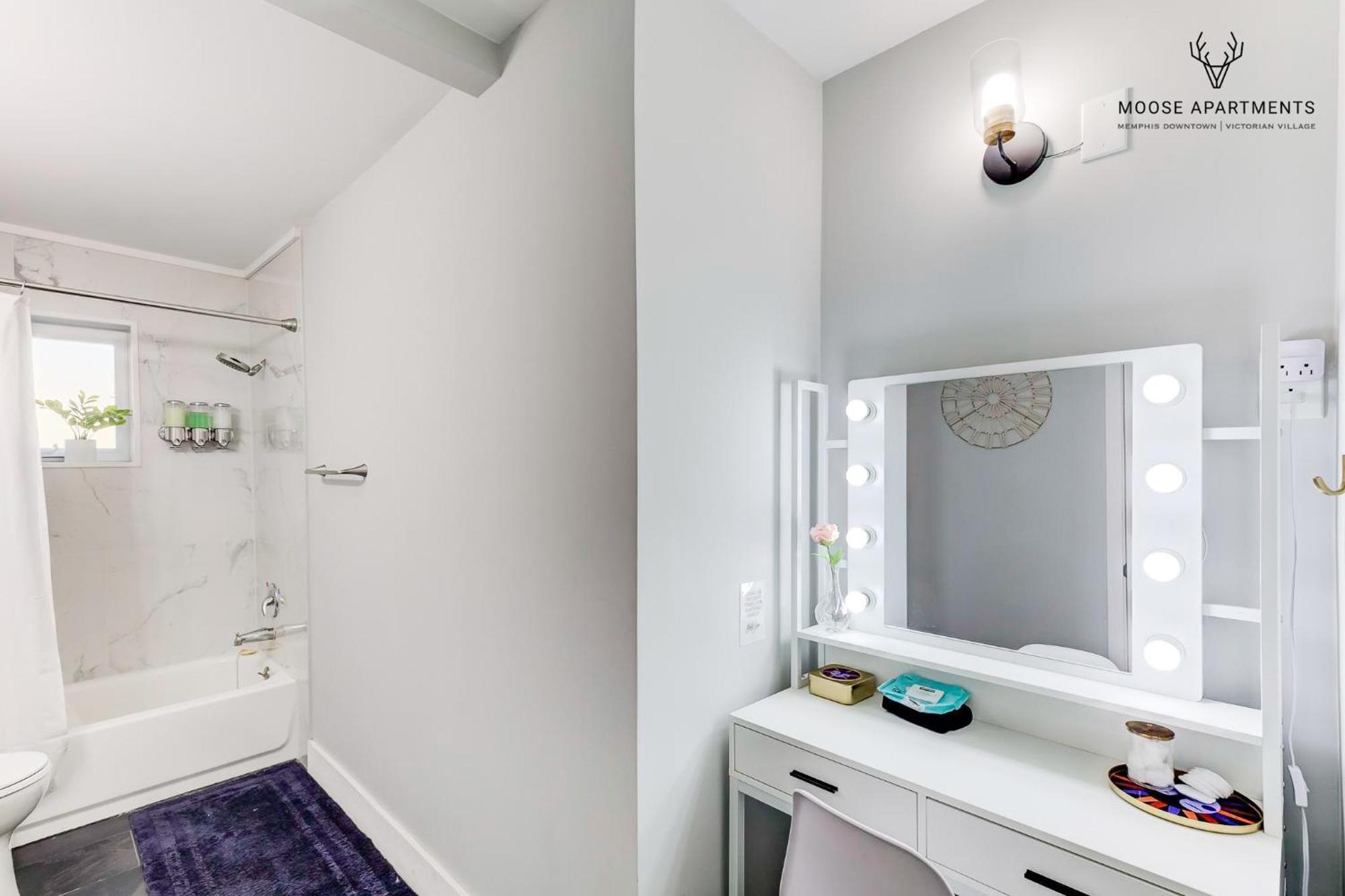 The Moose #6 - Modern Luxe Studio With Free Parking & King Bed 멤피스 외부 사진