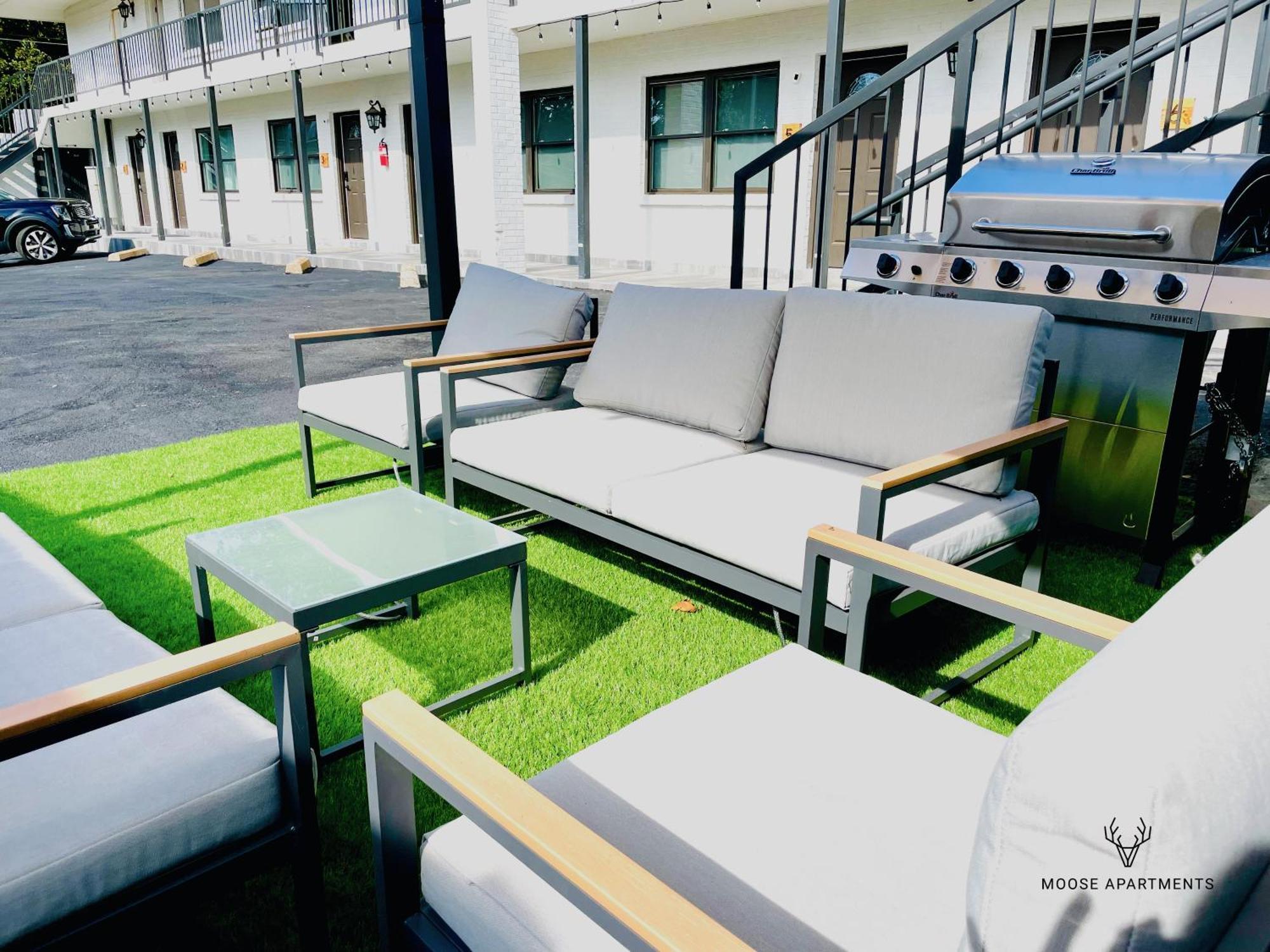 The Moose #6 - Modern Luxe Studio With Free Parking & King Bed 멤피스 외부 사진